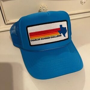 Blue Mesh Trucker Hat